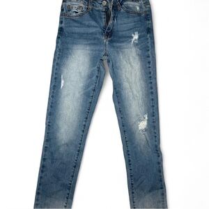 Stylish Blue Skinny Jeans